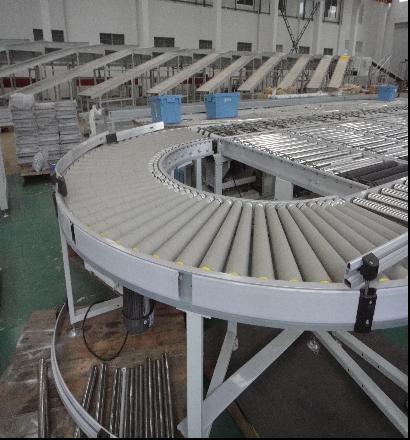 180°轉彎滾筒輸送機