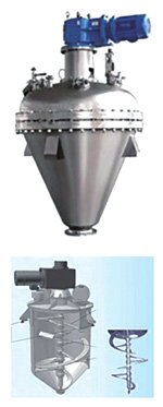 固液螺帶錐型混合機(jī)