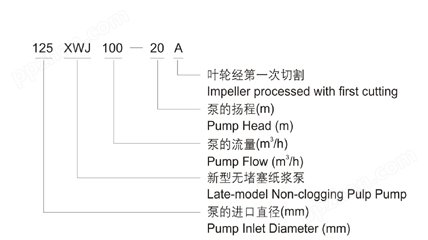 XWJ系列新型無(wú)堵塞紙漿泵